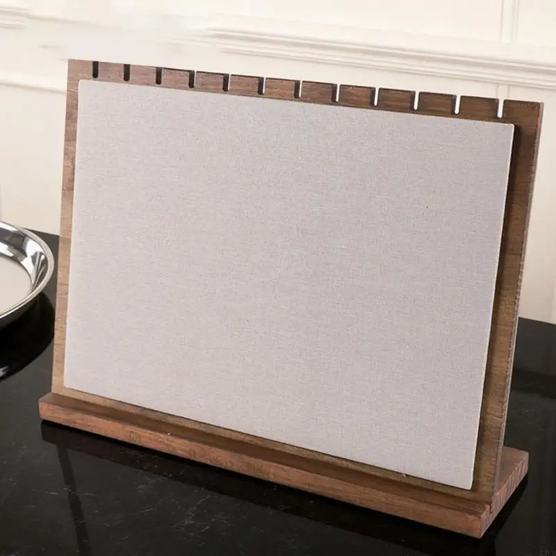 

Выставочная витрина ювелирных изделий грецкого ореха вертикальная для подноса шкентелей ожерель Мулти функционального