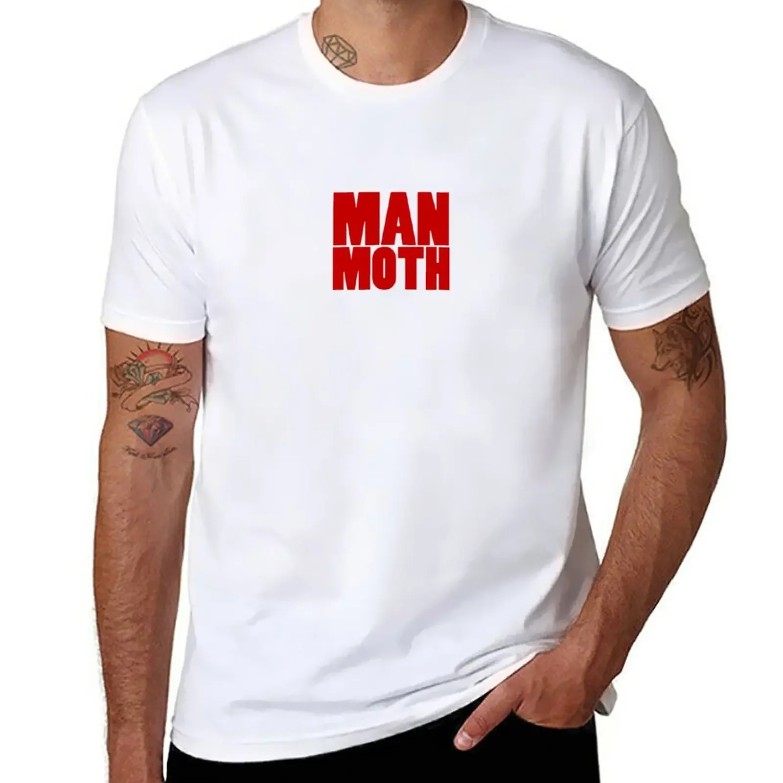 

Man Moth T-Shirt sublime blanks summer tops cute tops men clothings