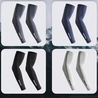 UPF 50+ Summer Thin Sun-protective Sleeve Men Anti-UV Arm Sleeves for Driving Cycling Male Arm UV Protection Ice Silk Sleeve 6