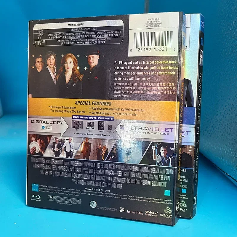 High Definition Suspense Drama Shocking Magic Group 1-2 Two Disc Box Set With Chinese Subtitles BD Blu-ray Disc