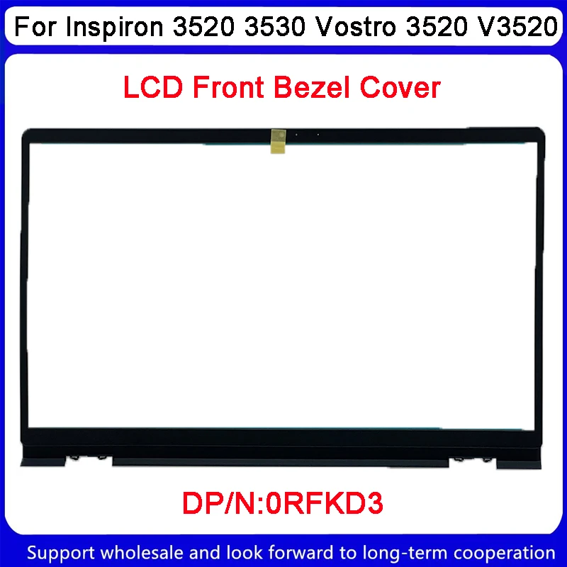 Tampa frontal LCD moldura para dell Inspiron, 3520, 3530, vostro 3520, v3520, novo