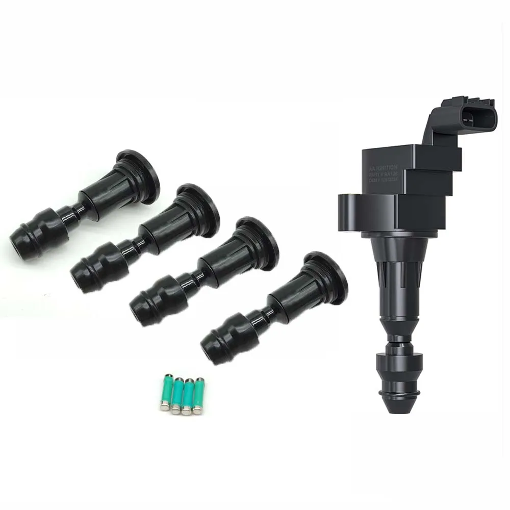 

4 PCS Ignition Coil Rubber For Chevy Equinox Buick GMC Terrain 2.4L UF491