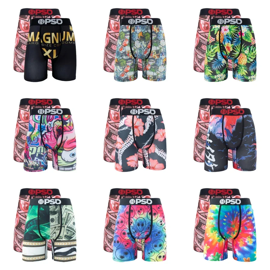 

2 шт., мужские боксеры, дышащие сетчатые мужские трусы с промежностью, сексуальные мужские трусы больших размеров, мужское нижнее белье для плавания, трусы-боксеры