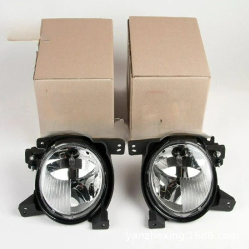 

Car Front Foglight Fog Lamp Assembly Foglamp with Bulb with Harness 2025 for Hyundai Santa Fe Santafe 2.4 2009 2010 2011 2012