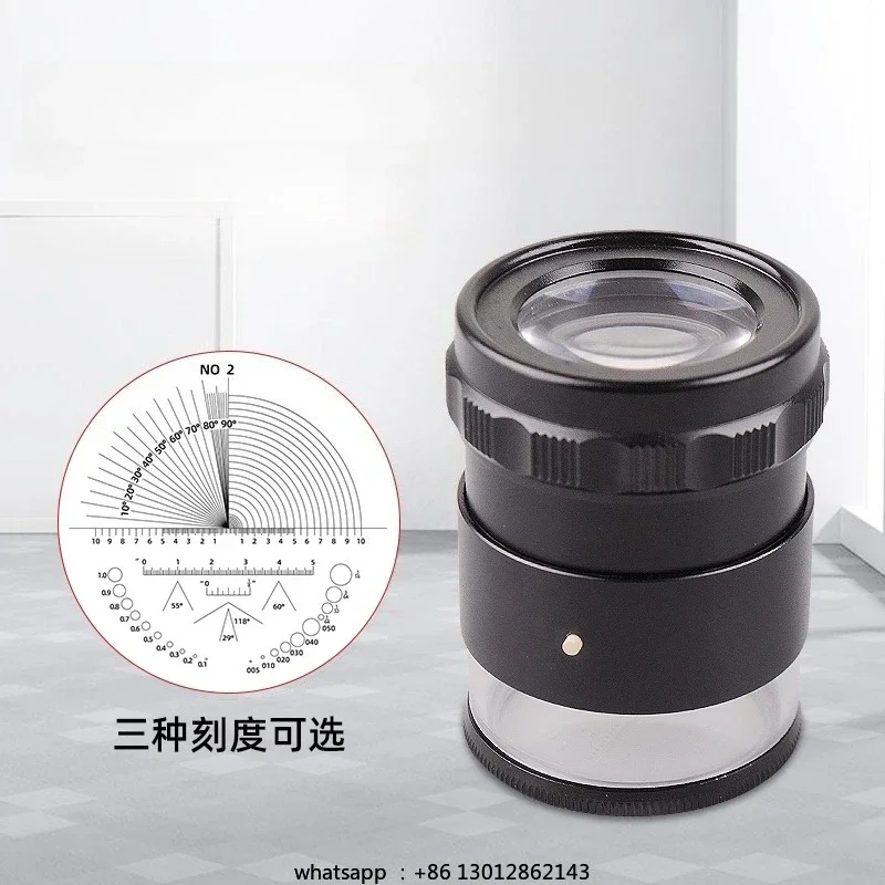 

Новая ручная лупа со шкалой