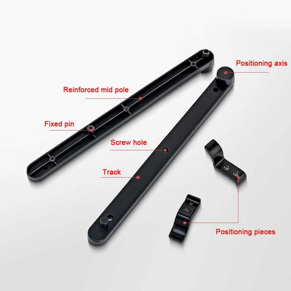 Hardware Flip-up Buffer Track Hidden Slides Cabinet Runners Bearing Slides Door Rail