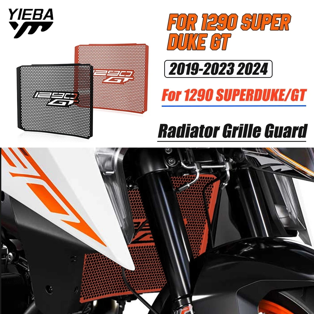 

For 1290 Super Duke GT 2019 2020 2021 2022 2023 2024 1290 SUPERDUKE/GT Motorcycle Radiator Guard Grille Water Tank Protector