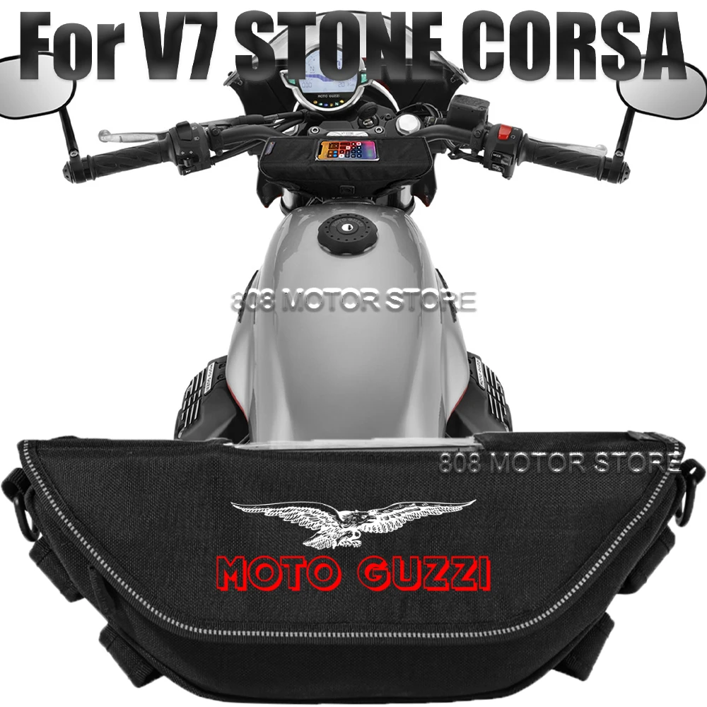 

Для Moto Guzzi v7 stone corsa Мотоциклетные аксессуары сумка для инструментов водонепроницаемая и пылезащитная Удобная дорожная сумка на руль