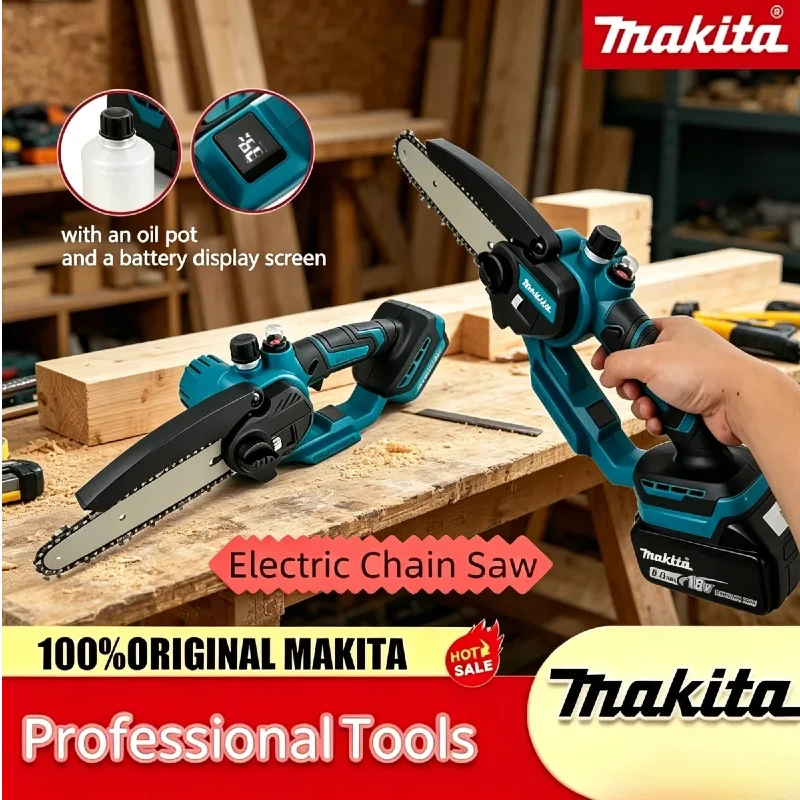 sega-a-catena-elettrica-multifunzione-makita-con-display-digitale-led-taglialegna-per-giardino-e-uso-domestico-compatibile-con-batteria-18v