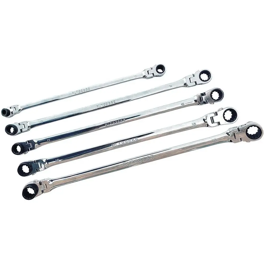 

5-Piece Metric Ratcheting Wrench Set, 10 Sizes XL