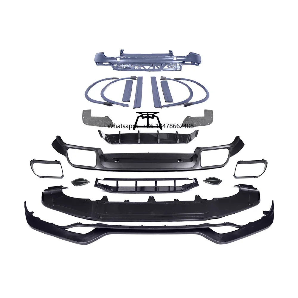 KM High Quality TKT Bodykit with Body-colored Wheel Arches ,Turbo Door Panel ,Rear Half Bumper and SD Side Skirts for 9Y0.1 SUV