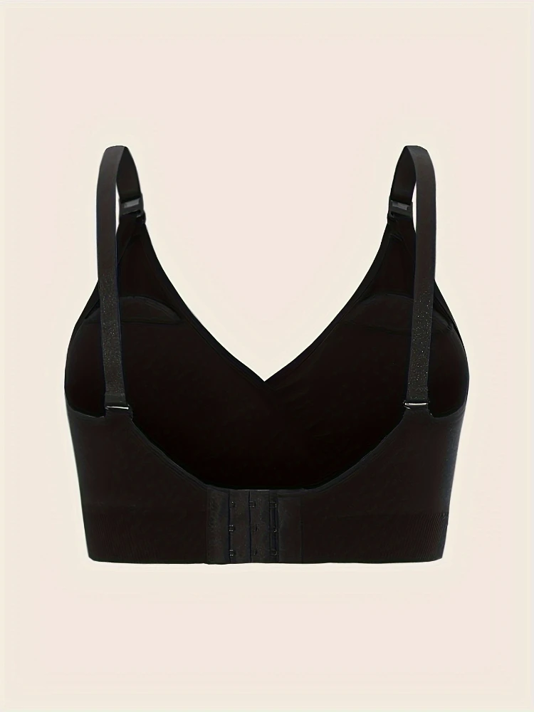 Conjunto de 3 piezas de Sujetador de lactancia, ropa interior de maternidad, copa completa, sin aros, cómodo