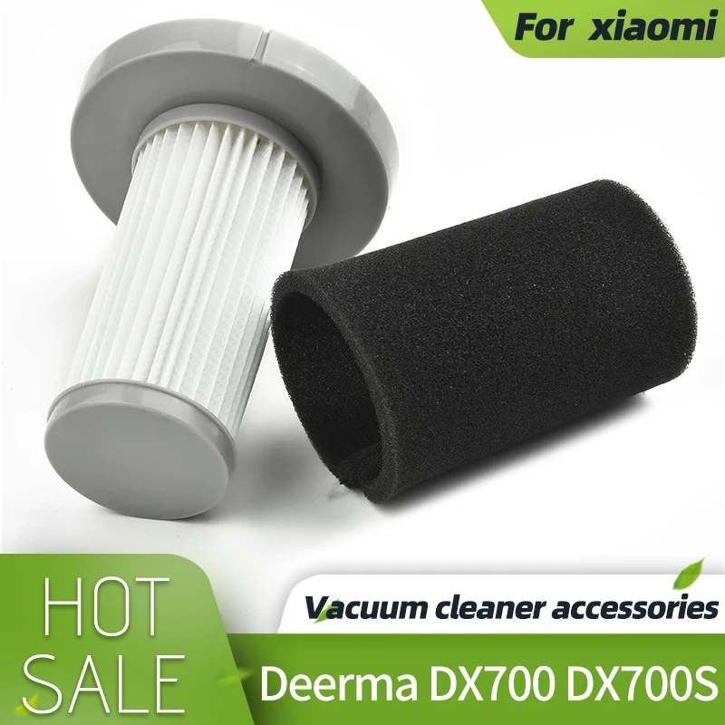 HEPA Filter For Xiaomi Deerma DX700 DX700S Handheld Vacuum Cleaner Replacement Filters Parts Accessories