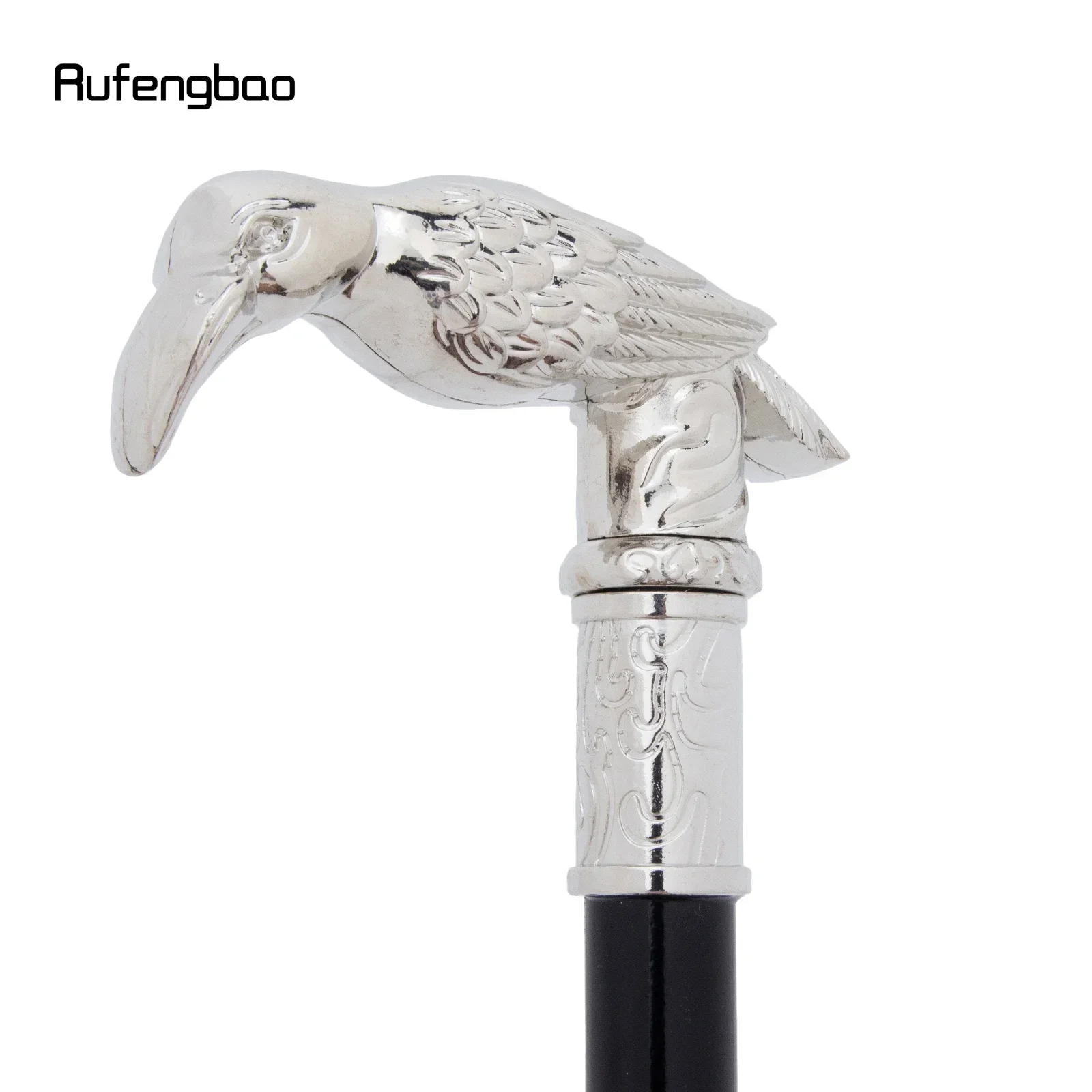الأبيض النسر رئيس الأزياء عصا للمشي الزخرفية عصا تأثيري خمر حزب المألوف عصا للمشي Crosier 90 سنتيمتر