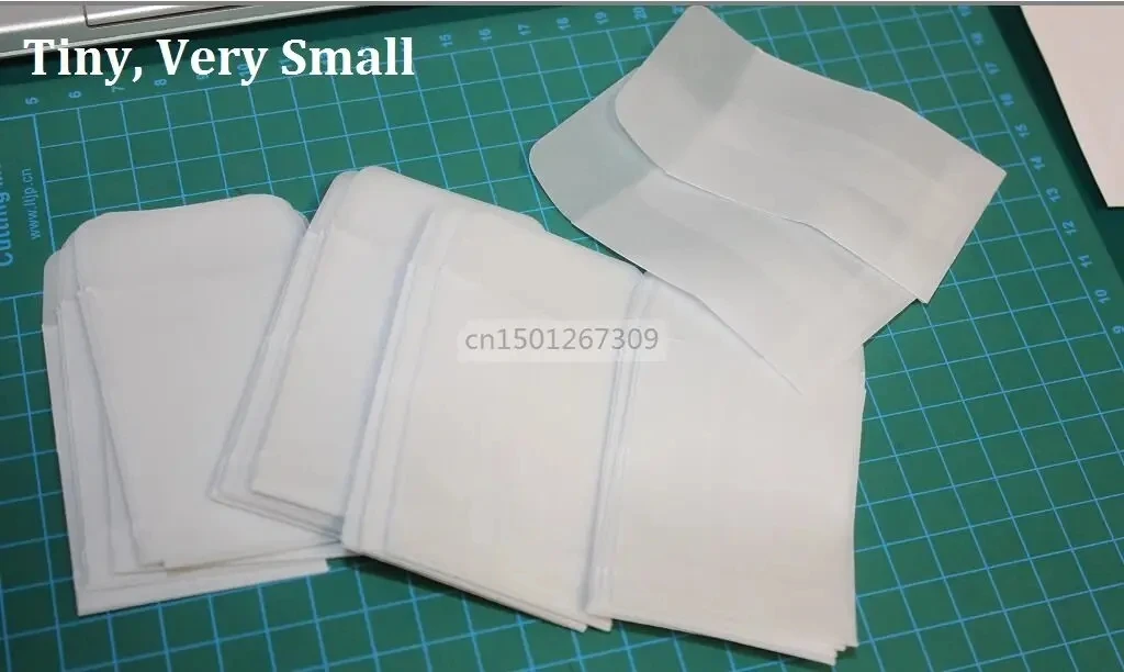 20/50/100/200 Mini Size 5*7cm Translucent Vellum Paper Envelope For Coin Collection Garden Seeds Or Stamps - No Moistenable Glue