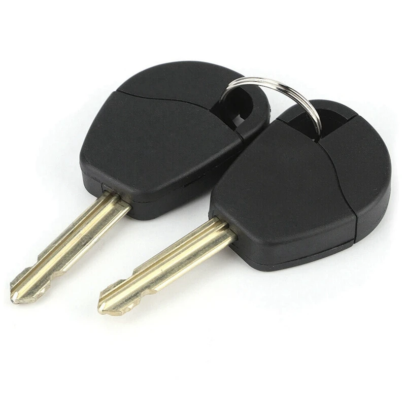 2X Car Ignition Key Auto Ignition Lock Starter Switch With 4 Keys 4162.CF Fits For Citroen Berlingo Peugeot Partner