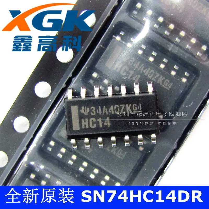 Free shipping   -SN74HC14DR HC14  SOP14     10PCS