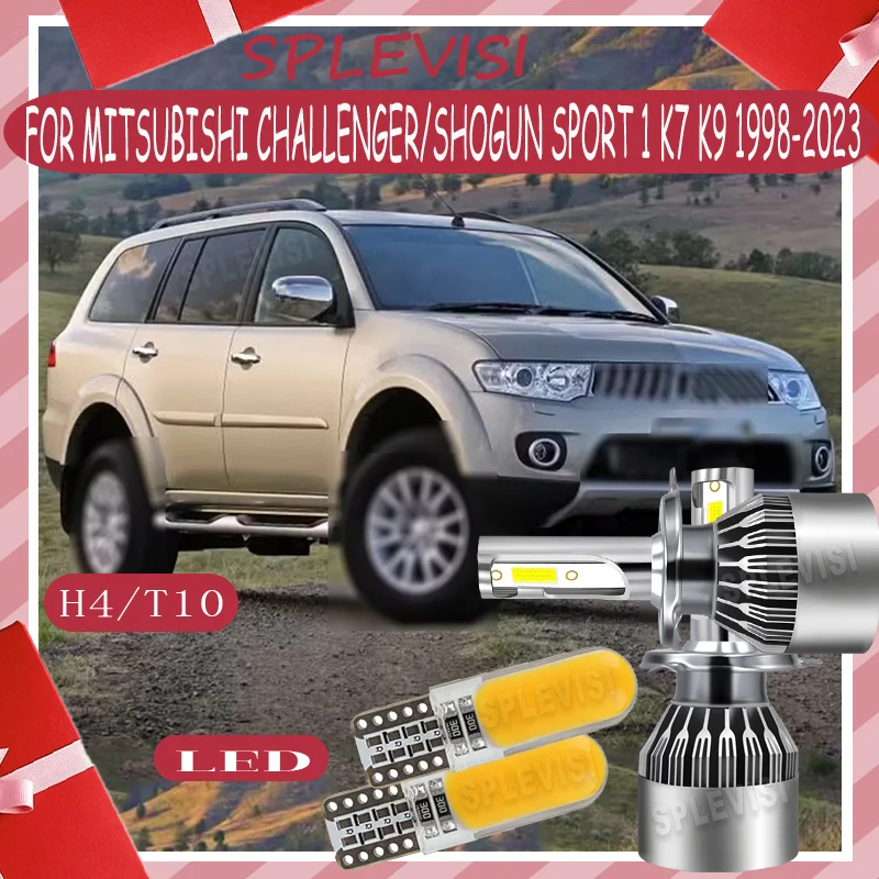 

Stable Lighting Long-Term Use Tool-Free Installation H4 LED headlight For MITSUBISHI CHALLENGER/SHOGUN SPORT 1 K7 K9 1998-2023