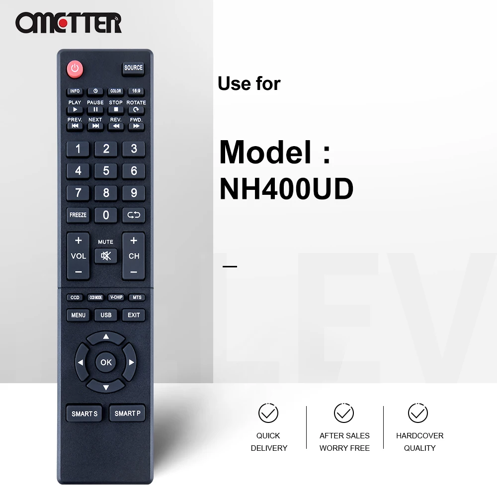 NH400UD T1-4  Fit for AOC TV Remote Control HDTV LE32W234D