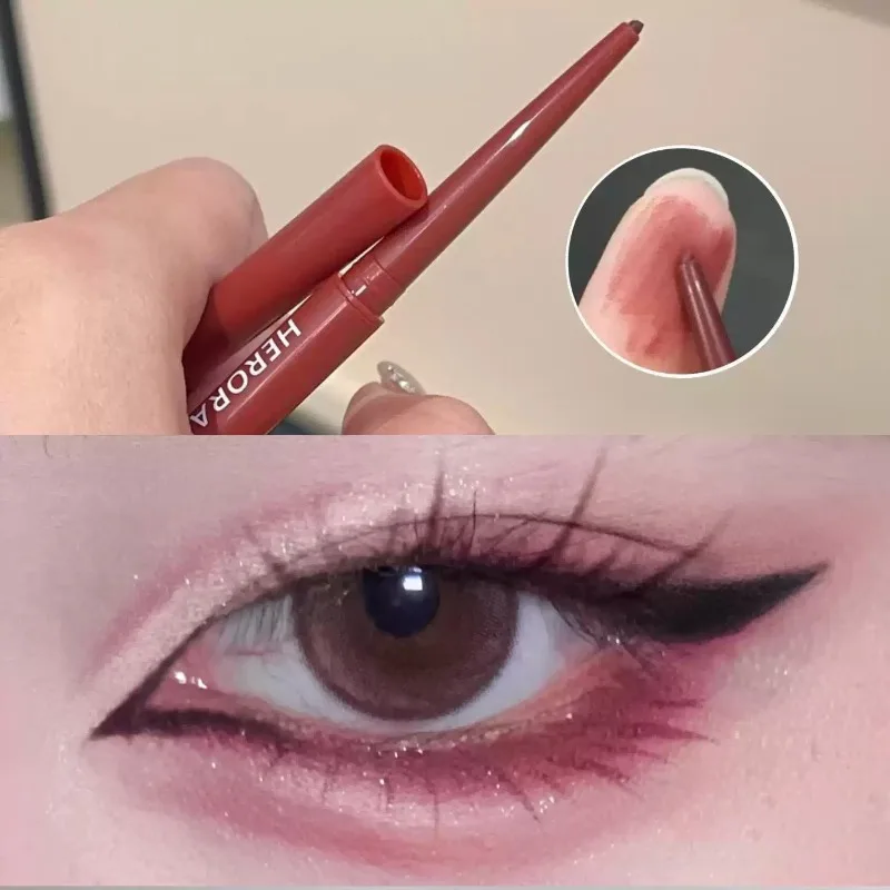 12 Colors Eyeliner Pencil Wine Red Waterproof Lasting Matte Brown Eyeshadow Contour Stick High Pigment Lying Silkworm Eye Makeup view 4