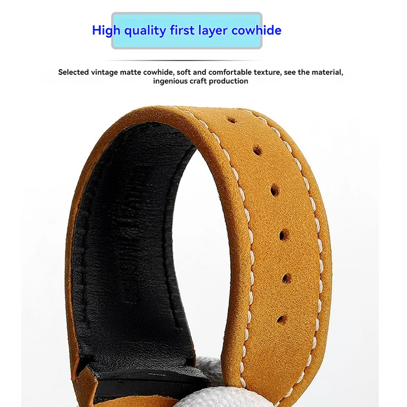 Dla Tudor Black Bay skórzany pasek M79363 M79360 20mm 22mm pasek do zegarka z prawdziwej skóry bydlęcej z zakrzywionym końcem, wymienna bransoletka