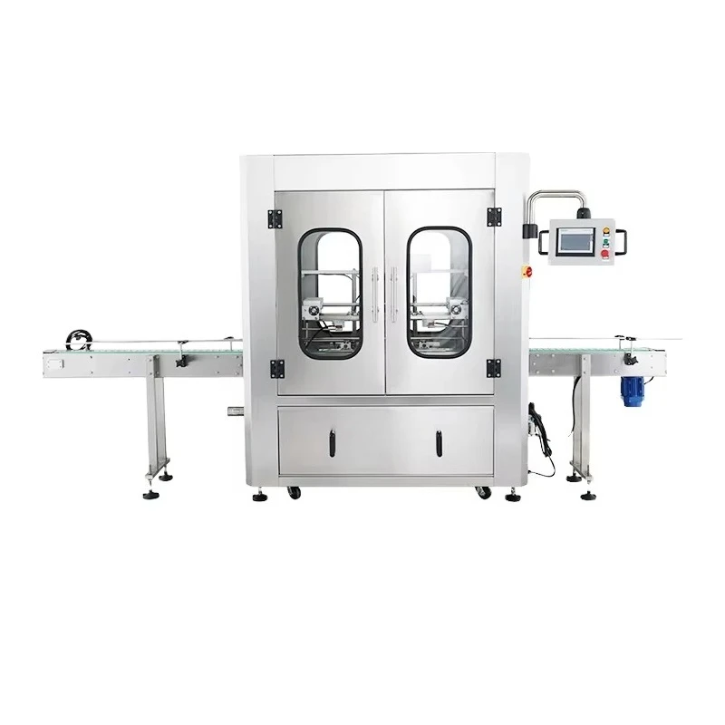 Automatic Flip Type Filling Machine for Glass Bottles PLC Control Shampoo Packaging Equipment Custom