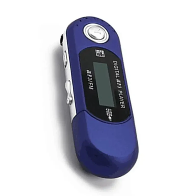 Mini MP3 Player USB 2.0 Small Flash Drive Multilanguage LCD Music Player With 3.5Mm Audio Jack Automatic Shutdown