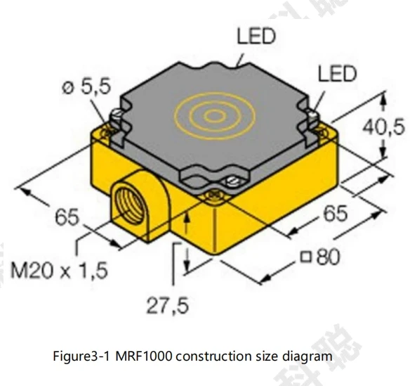 AGV Industrial RFID Reader Writer 134.2kHz for AGV with 0 15cm 3ms Reading agv Rfid Sensor Industrial Magnetic Sensors