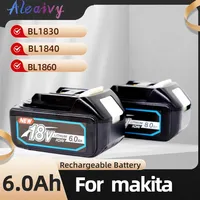 Original 18650 Rechargeable Battery 18V 6.0Ah Lithium ion for Makita 18v Battery BL1840 BL1850 BL1830 BL1860B 3.0Ah 5.0Ah 6.0Ah