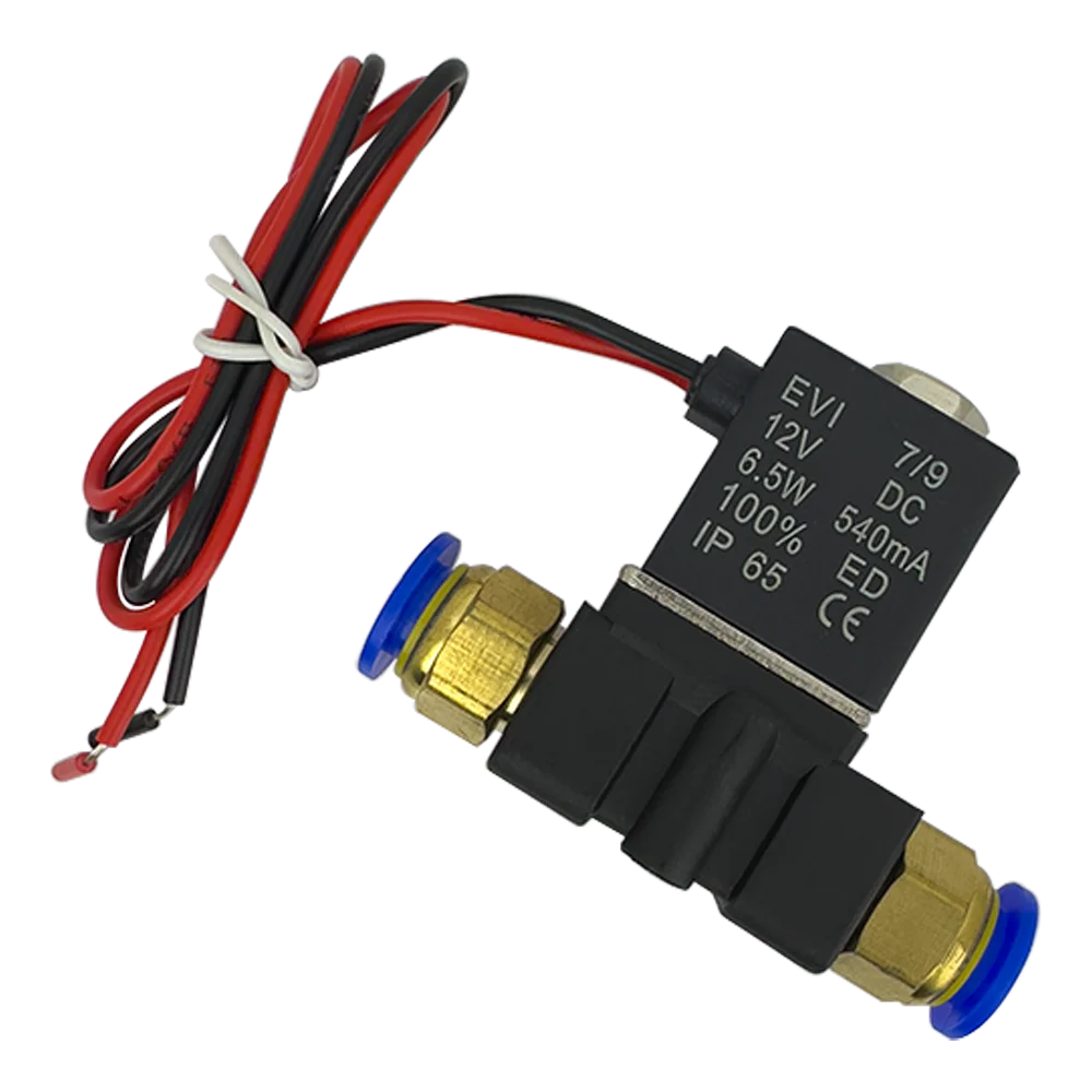 DC12V 24V AC110V 220V Normally Closed 1/4"Silent Oil Free Bidirectional NormallyClosed Pneumatic Solenoid Valve image 5