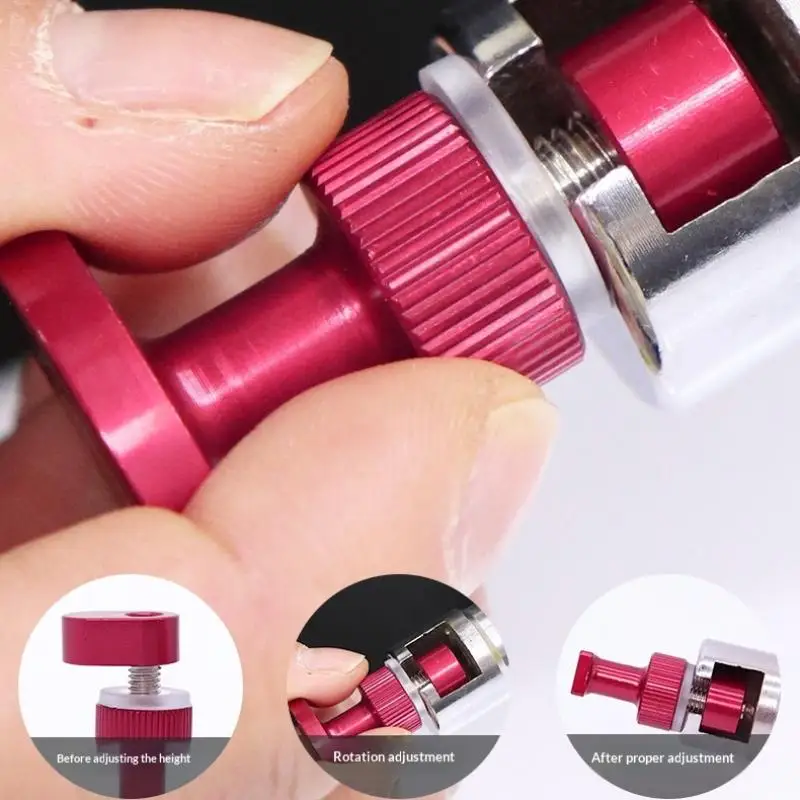 New 4Pcs Paintless Hail Dent Removal Tools Aluminum Alloy Glue Puller Tabs Hail Dent Slide Hammer Auto Body Repair Tool