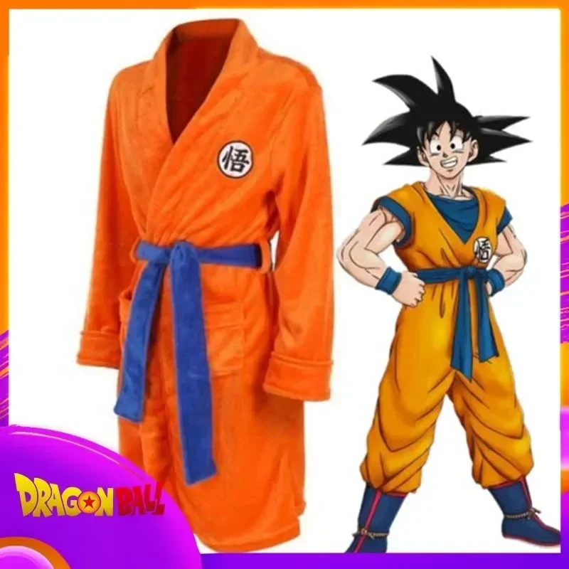 

Хэллоуин аниме Z Son Goku Badjas мультфильм Zachte Losse Warme пижама Vrouw Man Home Kleding Cospiay Verjaardag Cadeau Volwassen