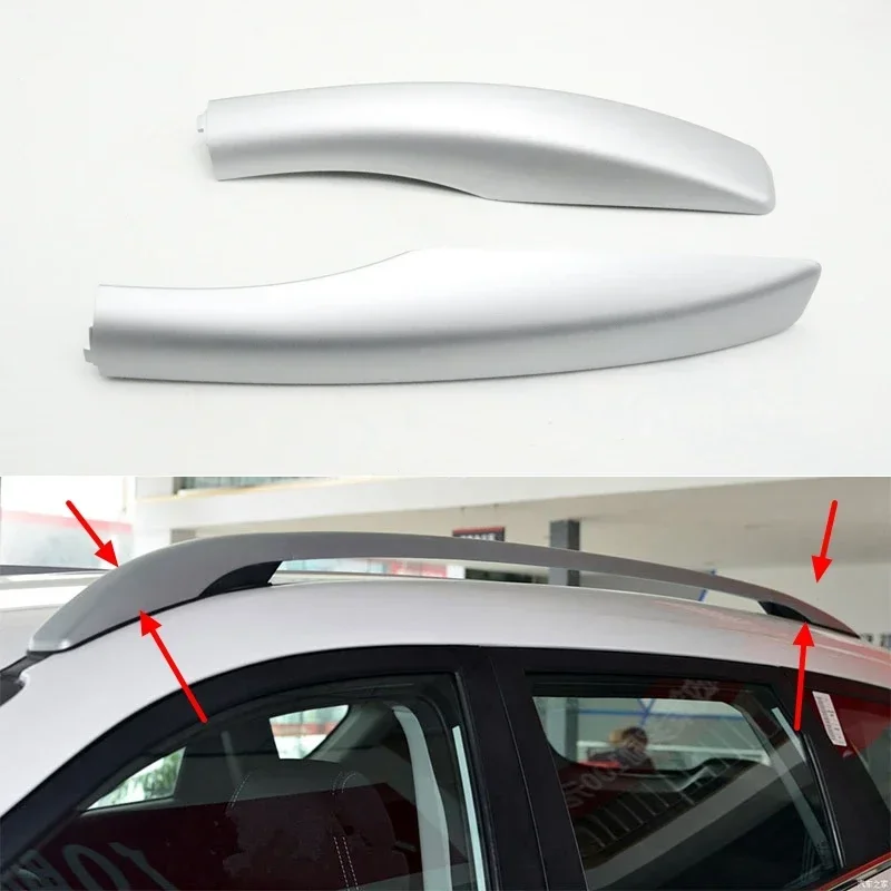 Car Front Rear Roof Luggage Bar Rail End Shell Plasitc Cover Replace For Chery JETOUR X70/X70S