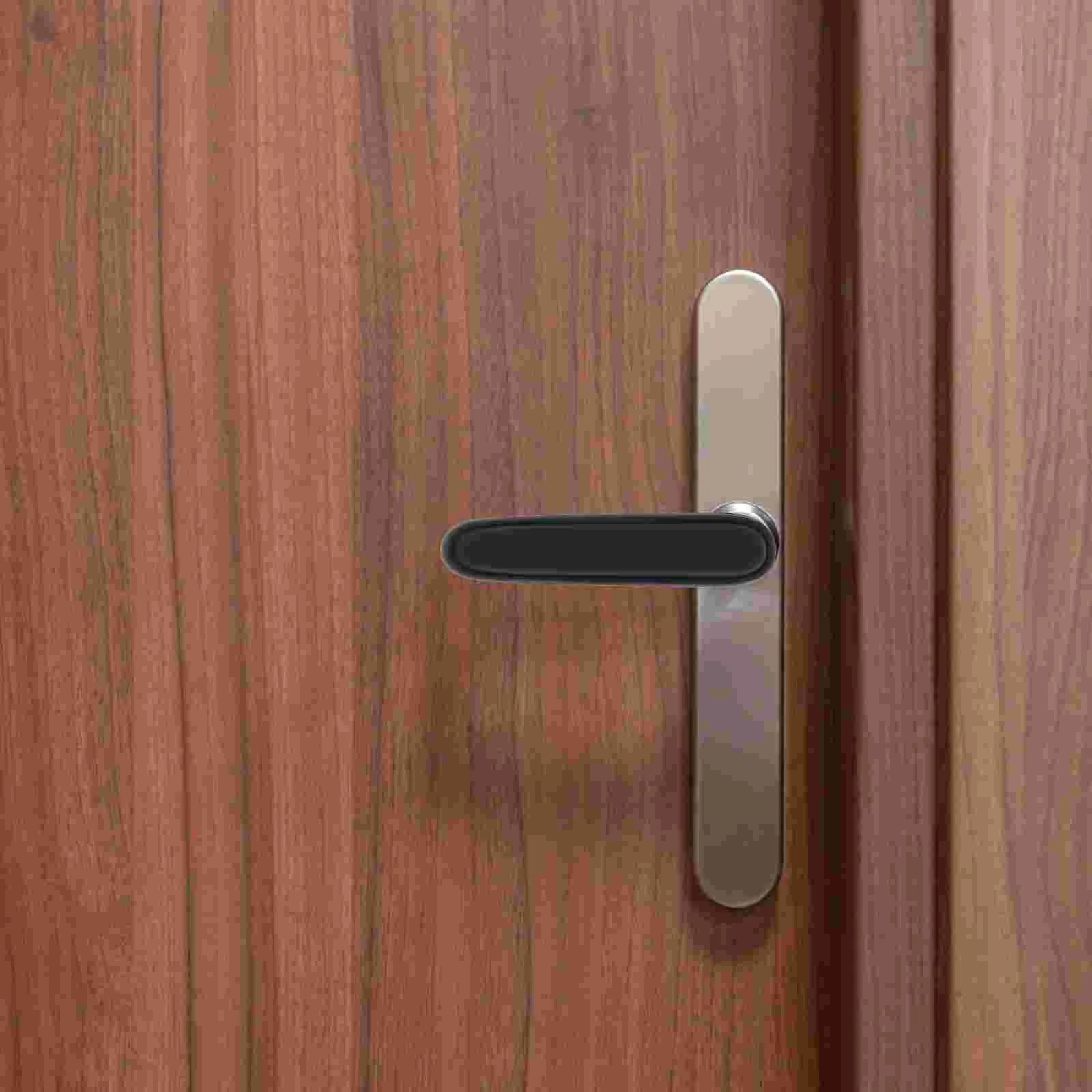 Baby Proof Door Knob Covers Handle Handles Knobs Sleeve Safety Protector Black Childproof Doorknob