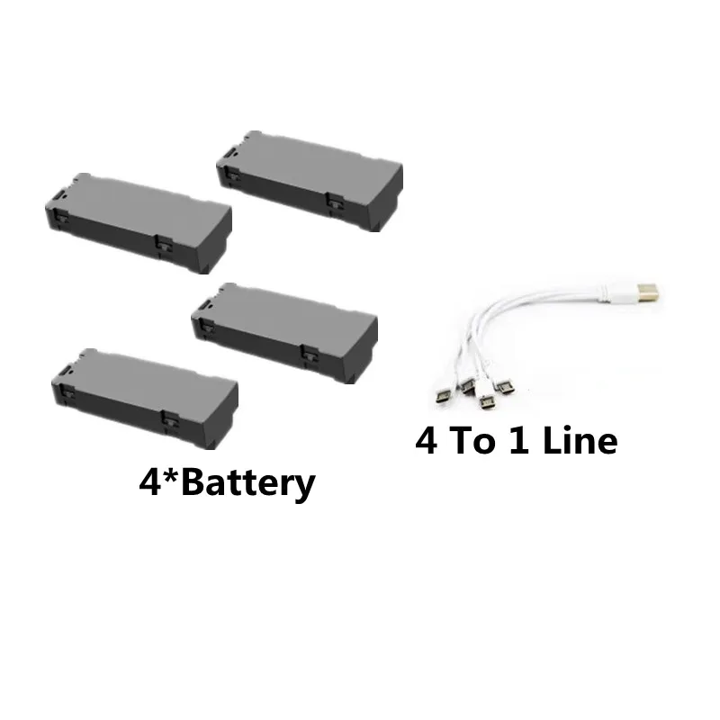 

KS11 KC60 Brushless Electric Remote Control Drone Spare Parts 3.7V 1800MAH Battery/Propeller/USB