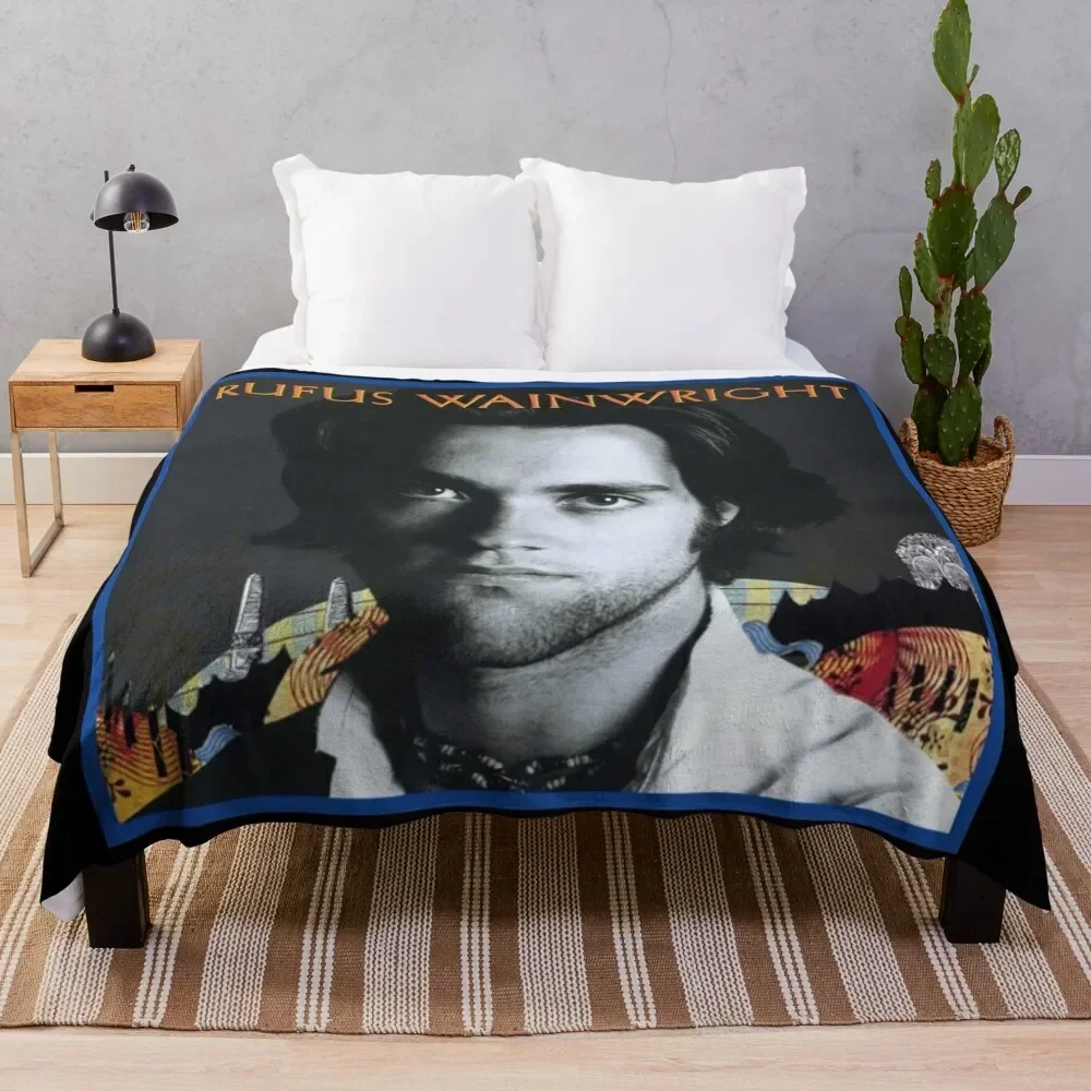 

Rufus wainwright Throw Blanket blankets ands Furrys heavy to sleep Blankets