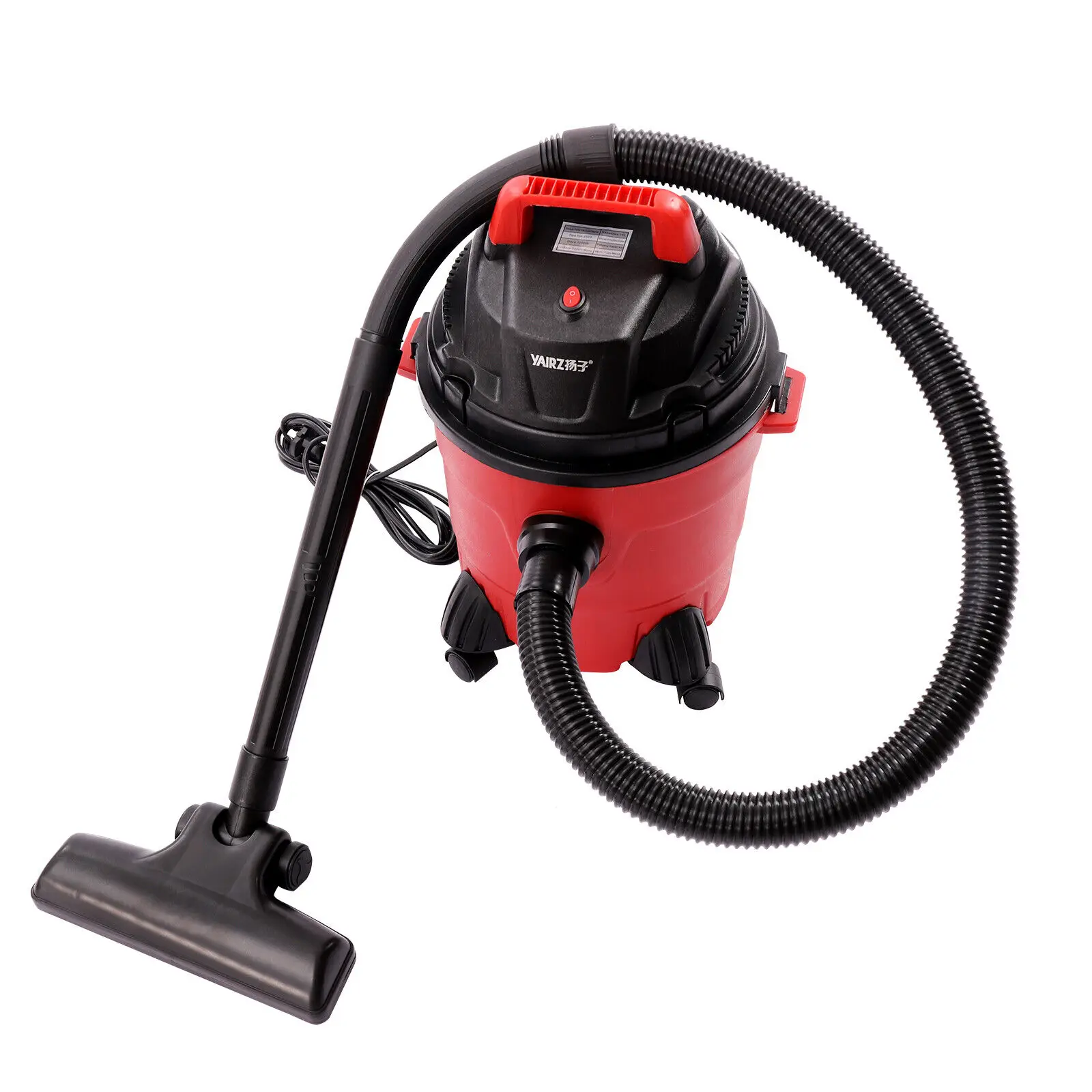 1000W 4 Gallon Vacuum Cleaner Portable Wet Dry Cleaner For Home Garage Cleaning