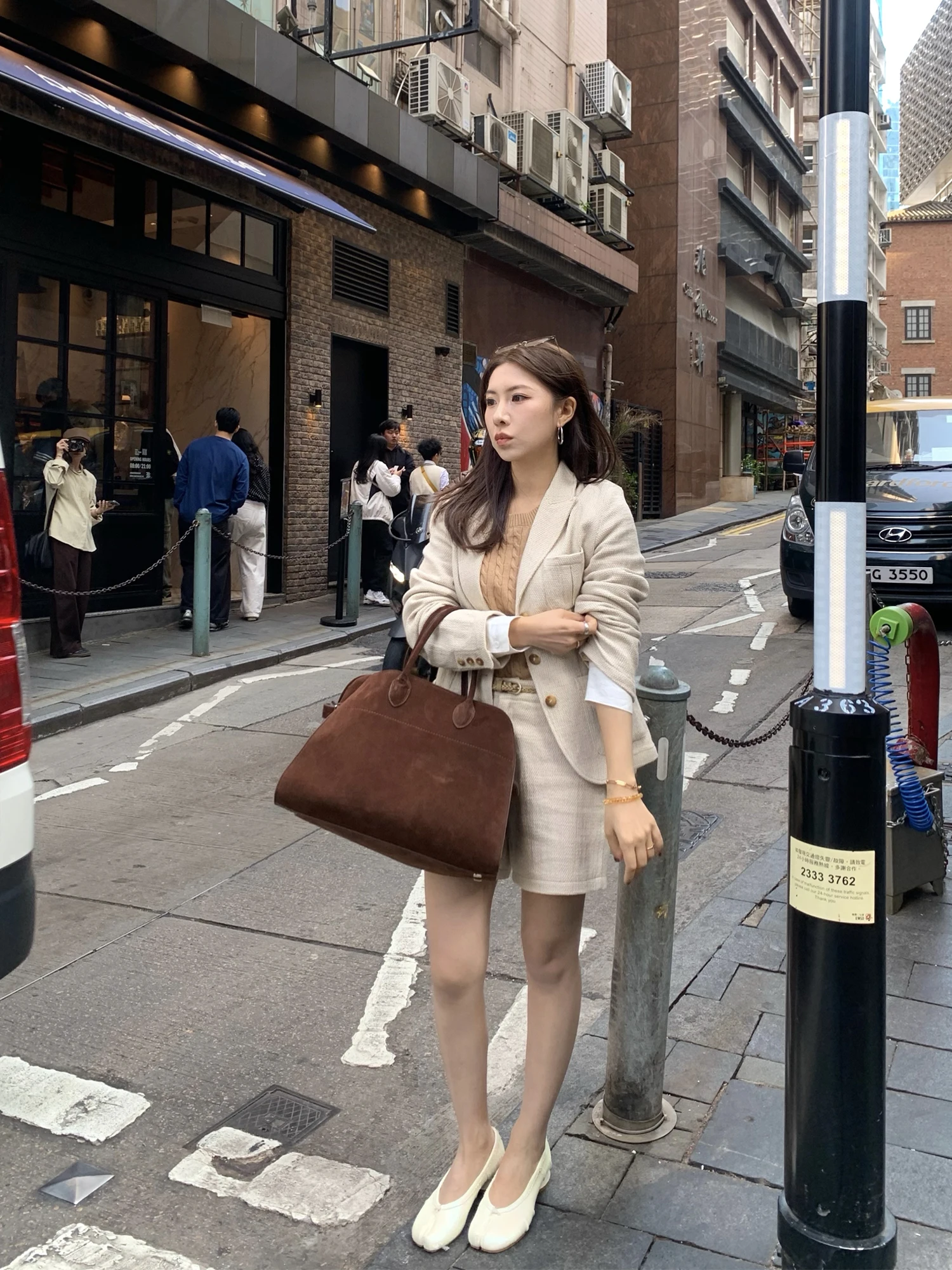 

Костюм из льняной ткани Iceybella: пиджак и шорты, женский, с высокой талией, зимняя коллекция, китайский производитель