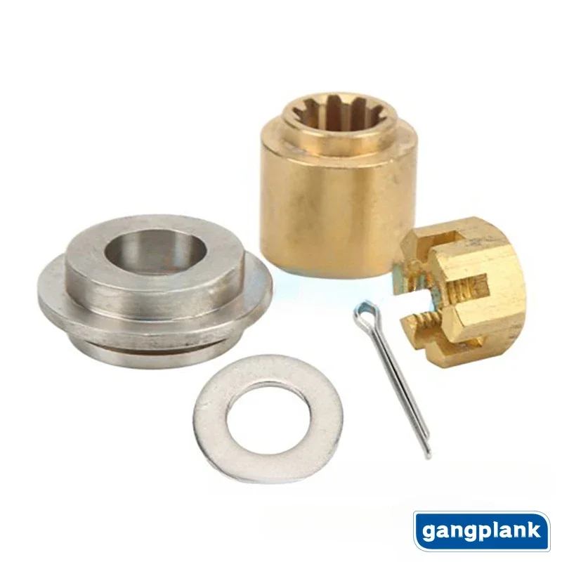 Outboard Gearbox Propeller Bushing Spacer Cotter Pin for Yamaha 2-stroke 25/30 HP