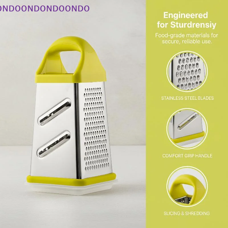 

Multifunctional Vegetable Grater Chopper 4 Side Manual Stainless Steel Cheese Garlic Ginger Fruit Cutter Slicer Kitchen Gadgets