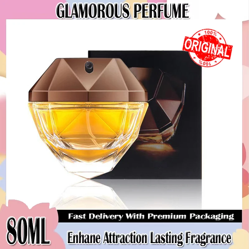 High Quality Perfume Luxury 80ML Eau De Parfum Long Lasting One Million Women's Cologne Fragrance Glass Body Spray #1