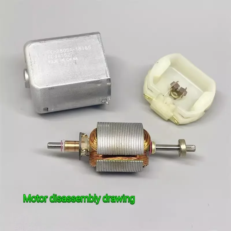 Mabuchi FC-280SA-18165 Mini 280 Motor DC 6V-12V 12500RPM High Speed Carbon Brush Micro 24mm Electric Motor DIY Hobby Toy Model
