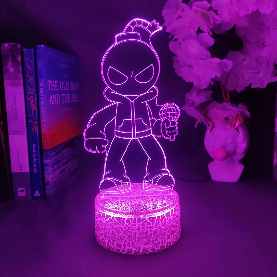 Whitty fnf for friday night funkin Game Led Light Figure for Child Room Decoration Gadget Kids New Year Gift Bedside 3d Lamp FNF