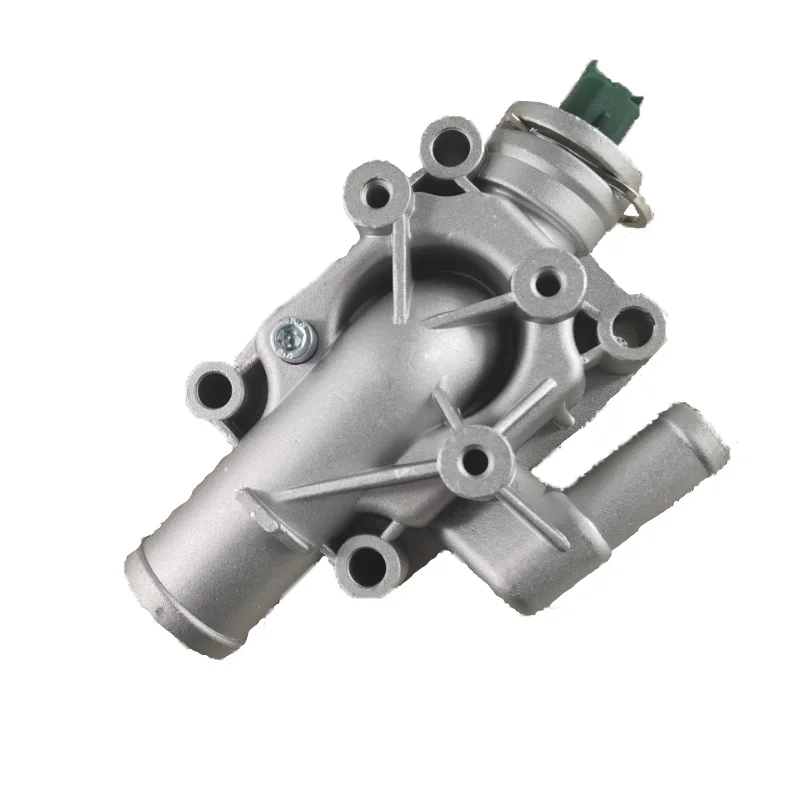 1336Z0 Engine Coolant Thermostat with Housing For Peugeot Partner 206/207/307/308/1007 For Citroen C2 C3 C4 Aluminum