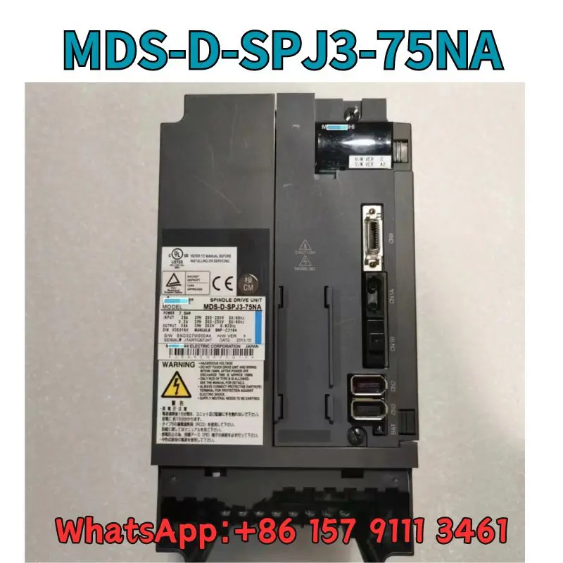 

Used MDS-D-SPJ3-75NA frequency converter test OK Fast Shipping