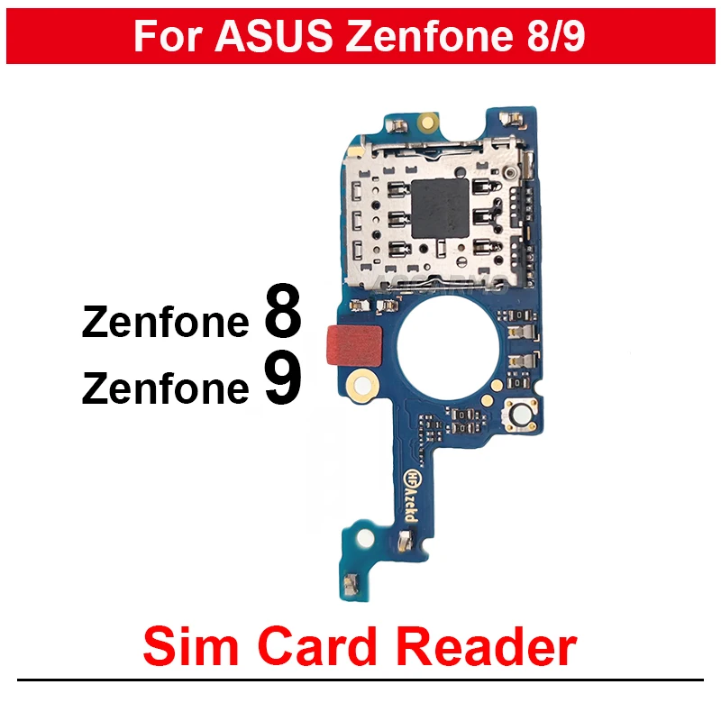 

Для ASUS ZenFone 9 10 8 Zenfone 9 устройство чтения SIM-карт гибкий модуль запасные части
