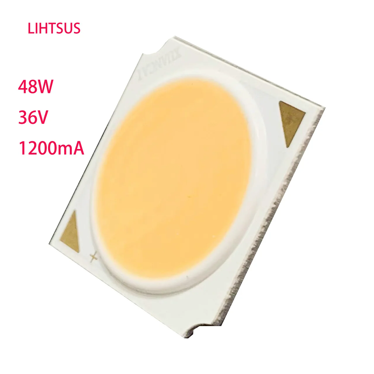 

High CRI 95 1919mm COB LED chip 48W light-emitting Diode bridgelux led DIY track lamp LED Bulb Gu10