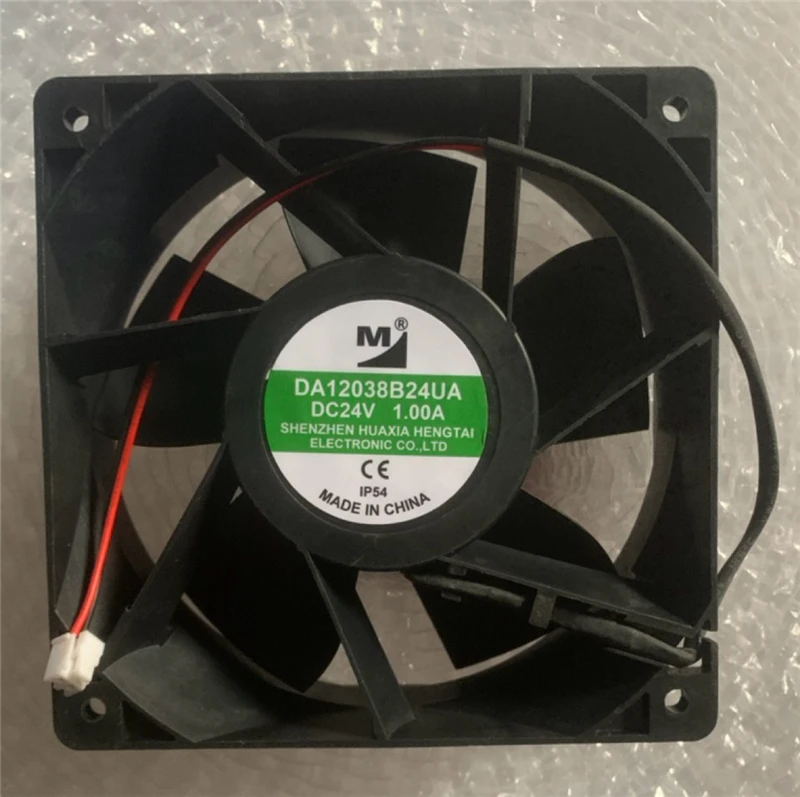 

1PC New M DA12038B24UA DC 24V 1.00A 120x120x38mm 2Wire Cooling Fan