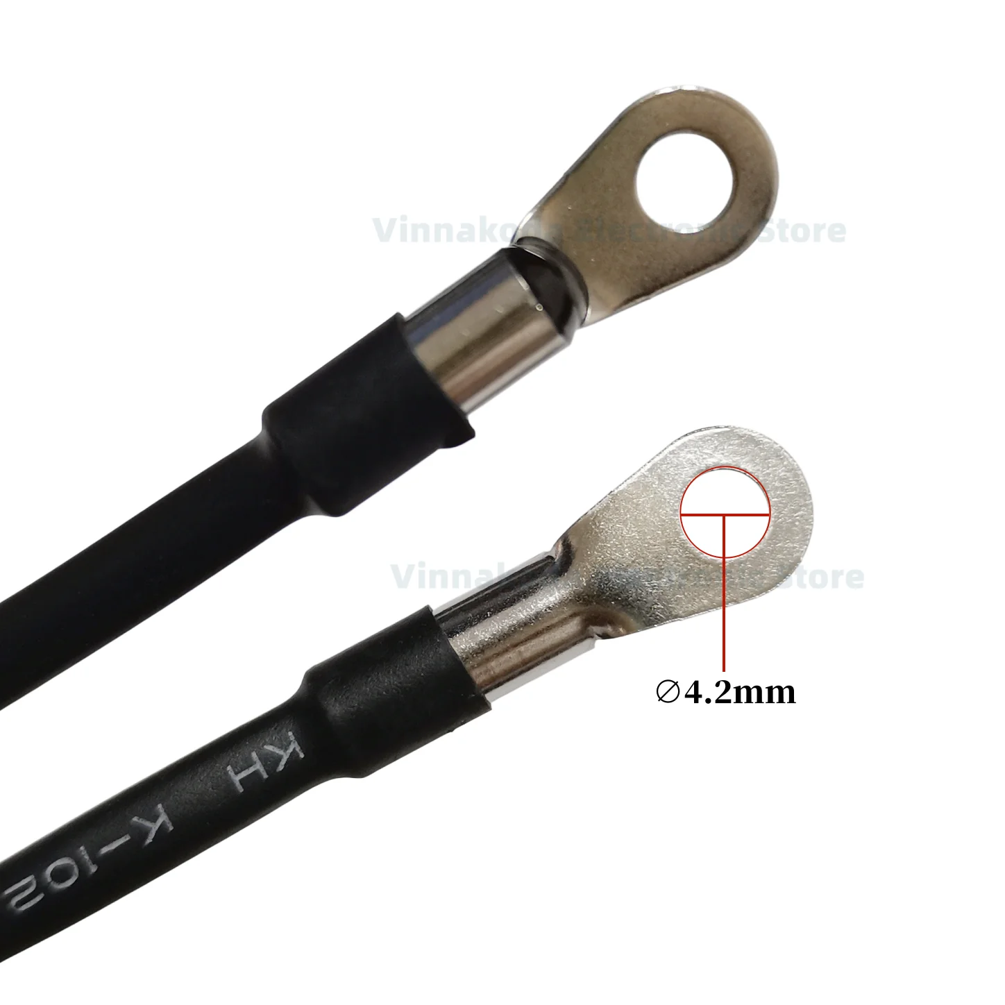 1PCS M4 surface fixed temperature probe NTC thermistor negative temperature coefficient probe B3950-10K L15CM