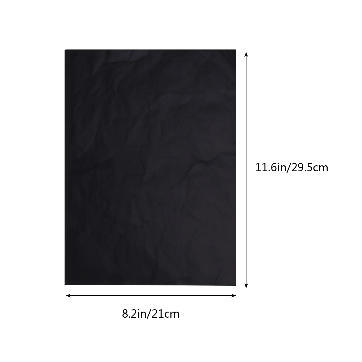 100pcs Transfer Paper Tracing Paper Graphite Carbon Paper Painting Carbon Coated Paper (Black)